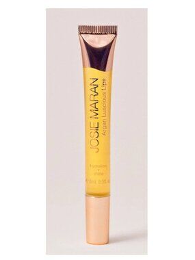 Josie Maran Lip Quench Liquid Gold Gloss 0.3oz Argan High Gloss Hydrating NIB